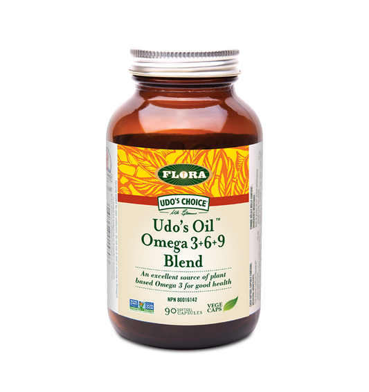 Flora Udo’s Oil Omega 3 6 9 Blend Capsules