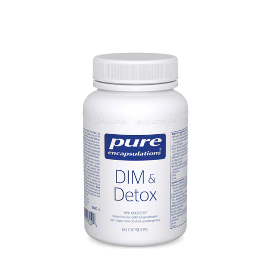 Pure Encapsulations DIM & Detox 60 caps
