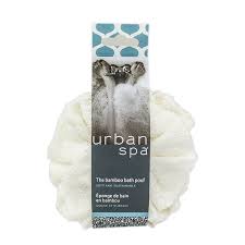Urban Spa Bamboo Bath Pouf