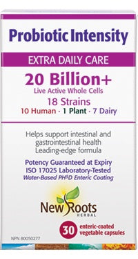 New Roots Probiotic Intensity 20 Billion +