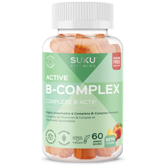 Suku Vitamins Active B-Complex 60 Gummies