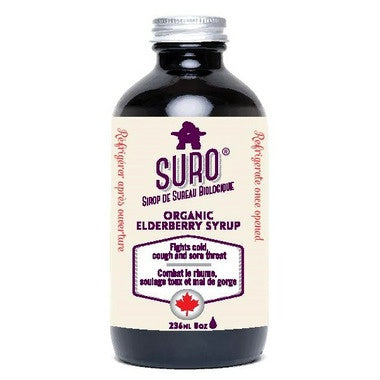 Suro Organic Elderberry Syrup 236ml