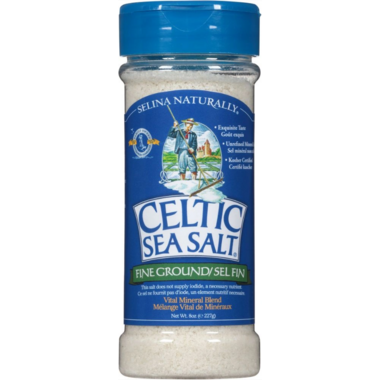 Selina Naturally Light Grey Celtic Sea Salt Shaker 227g