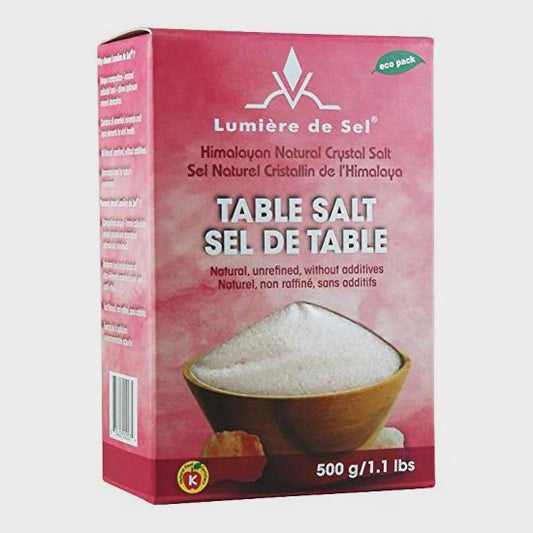 Lumiere de Sel Himalayan Fine Salt Eco Pack 500g