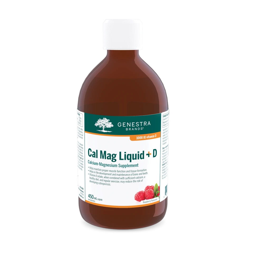 Genestra Cal Mag Liquid + D 450 ml