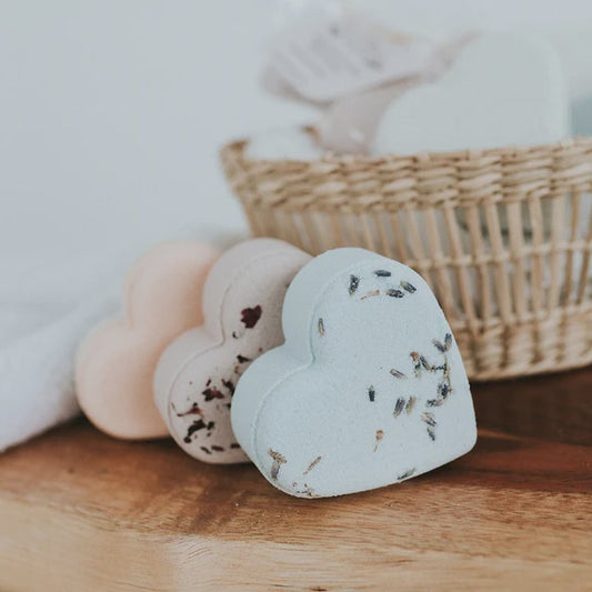 Suntree Soaps Heart Shaped Bath Bombs