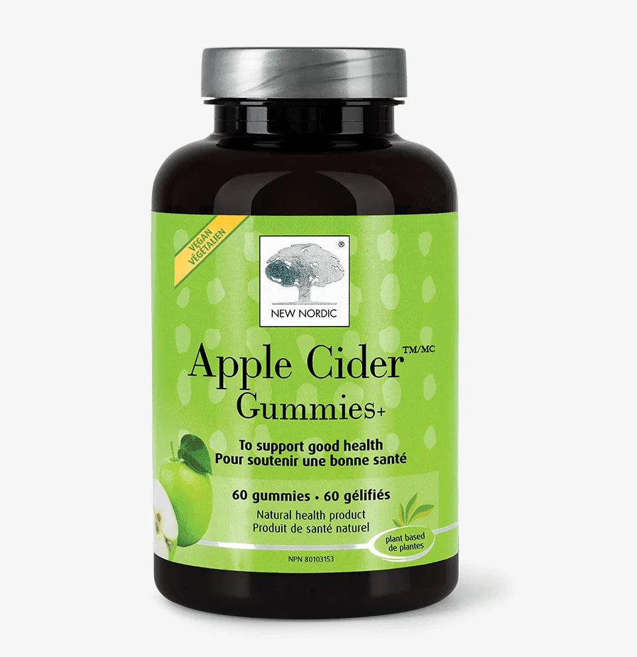 New Nordic Apple Cider Gummies 60 Gummies