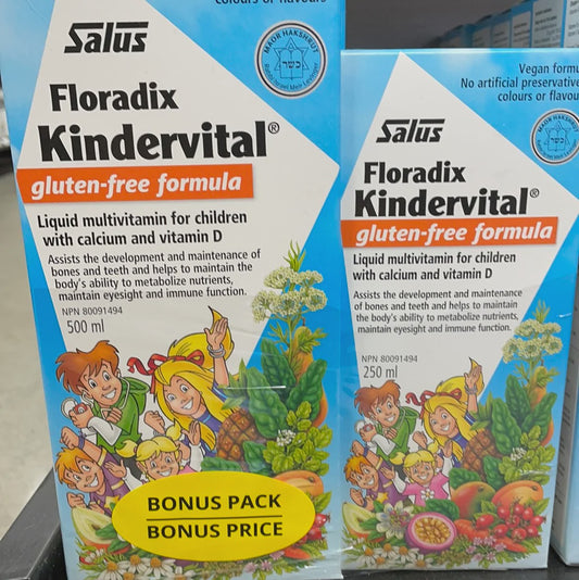 Salus Floradix Kindervital Multivitamin Bonus Pack