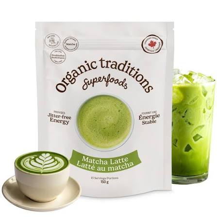 Organic Traditions Matcha Latte 150g