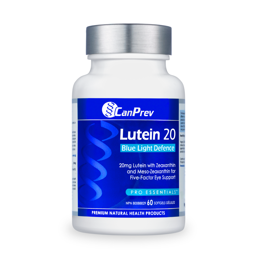 Canprev Lutein 20 Blue Light Defense 60 Soft gels