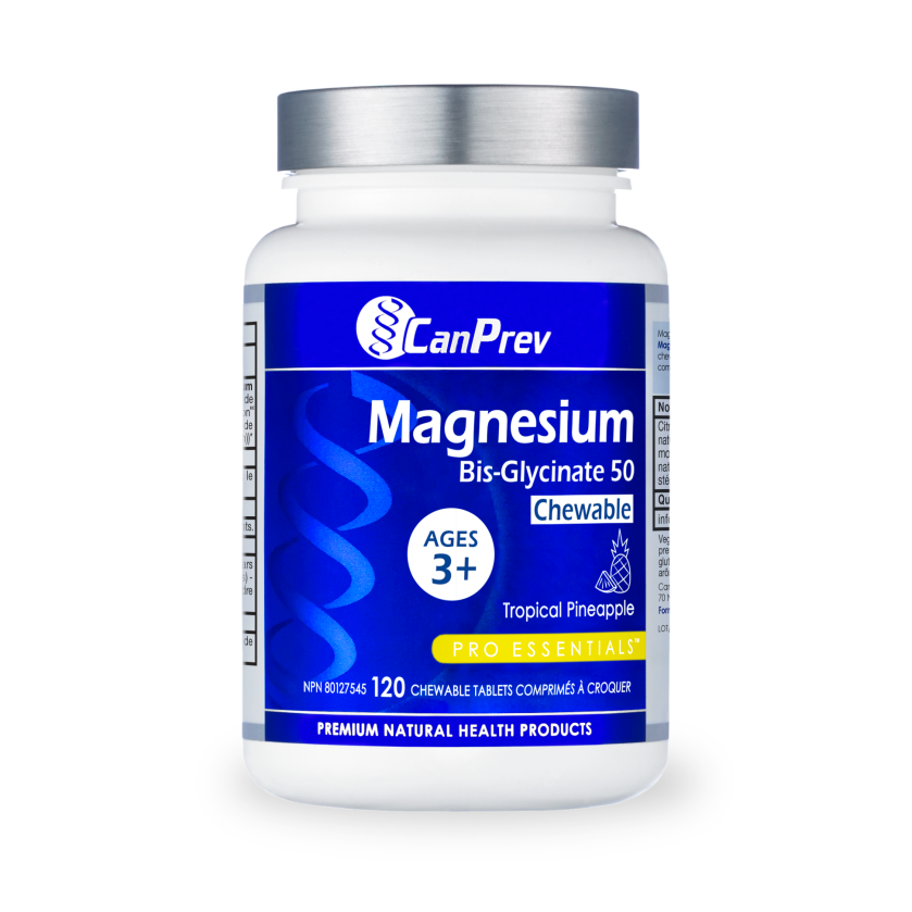 CanPrev Magnesium Bis-Glycinate Chewable Tropical