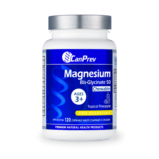 CanPrev Magnesium Bis-Glycinate Chewable Tropical