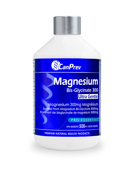 CanPrev Magnesium Bis-Glycinate 300 Ultra Gentle 500 ml