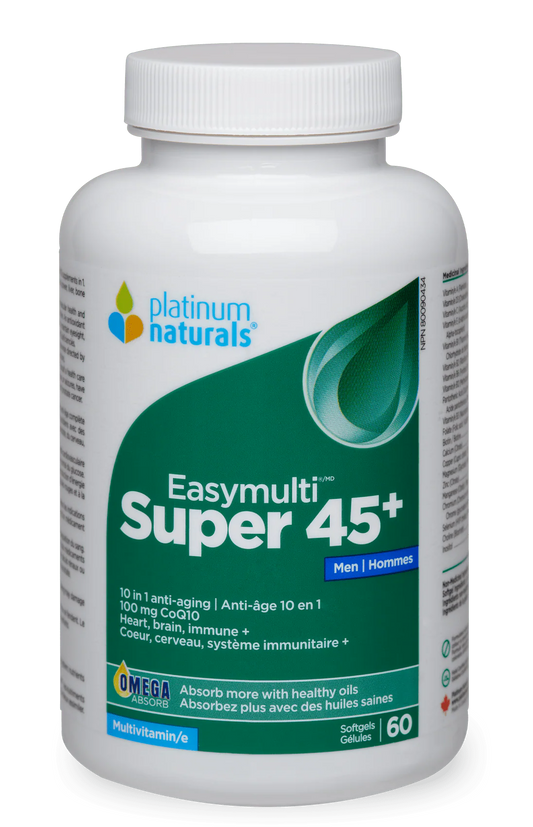 Platinum Naturals Easymulti 45+ Men 60 Softgels