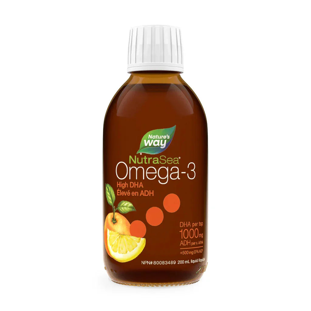 Nature's Way NutraSea Omega 3 High DHA Juicy Citrus 200 ml