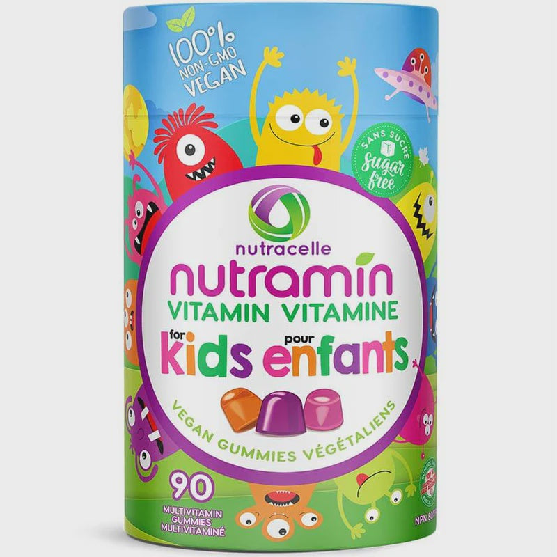 Nutracelle Nutramin Kids Multivitamin Vegan Gummies 90 Gummies