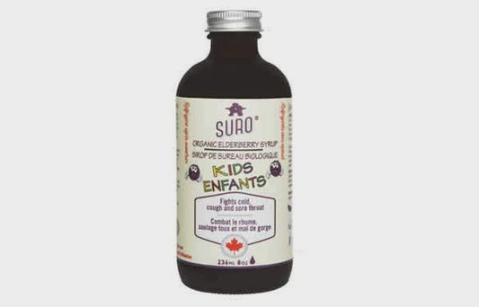 Suro Organic Elderberry Syrup Kids 236ml