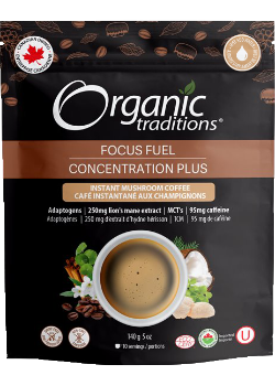 Organic Traditions Focus Fuel Coffee 140 g