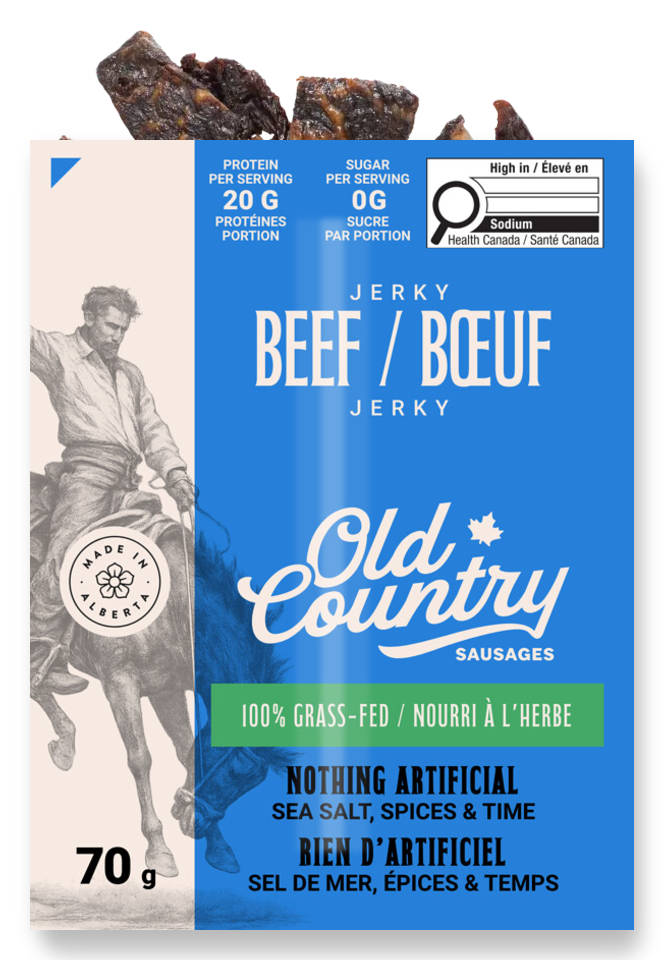 Old Country Sausages Beef Jerky 70g