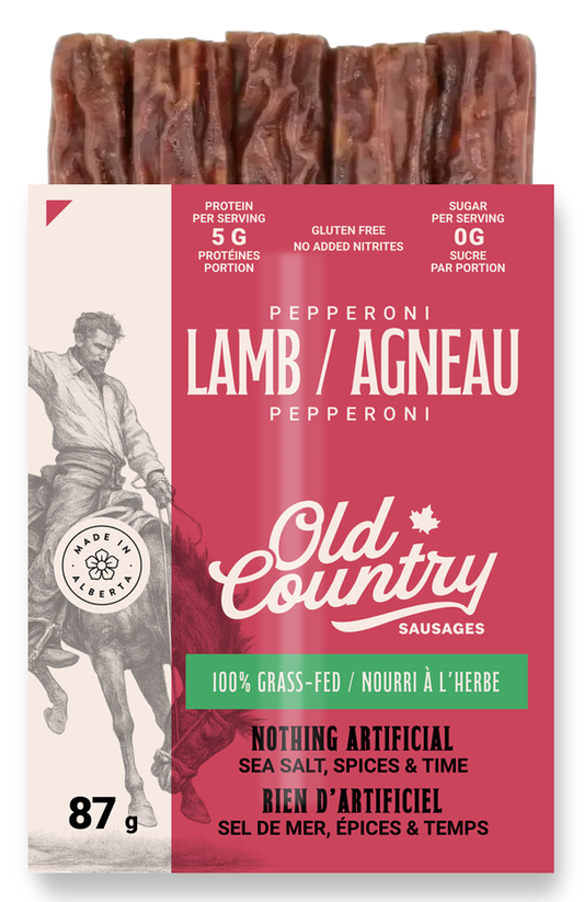 Old Country Sausages Lamb Pepperoni 87g