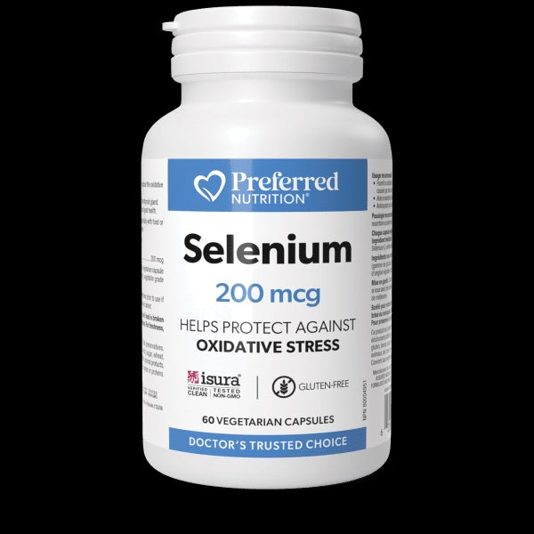 Preferred Nutrition Selenium 200 mcg 60 caps