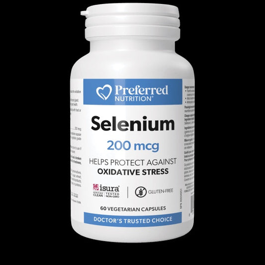 Preferred Nutrition Selenium 200 mcg 60 caps