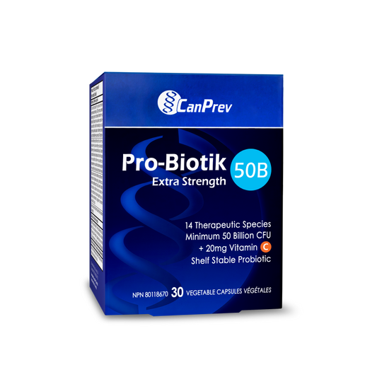 CanPrev Pro-Biotik Extra Strength 50B 30 Caps
