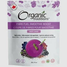 Organic Traditions Fibre Fuel Smoothie Boost Berry 300g