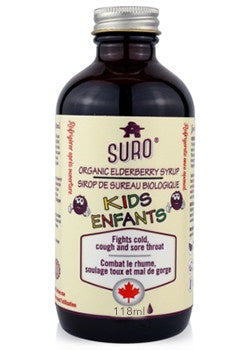 Suro Organic Elderberry Syrup 4Kids 118 ml