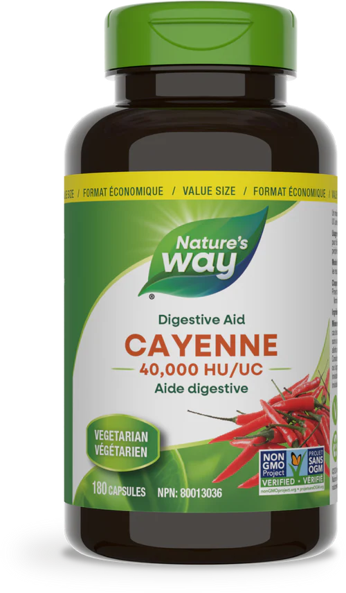 Nature's Way Cayenne 180 Caps