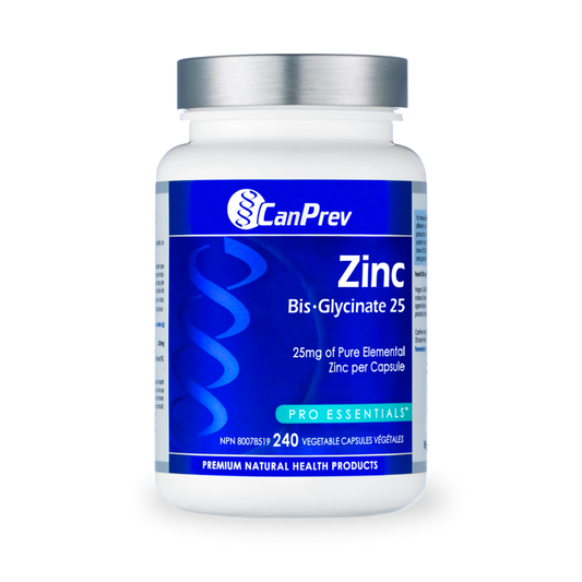 CanPrev Zinc Bis-Glycinate 240 Caps